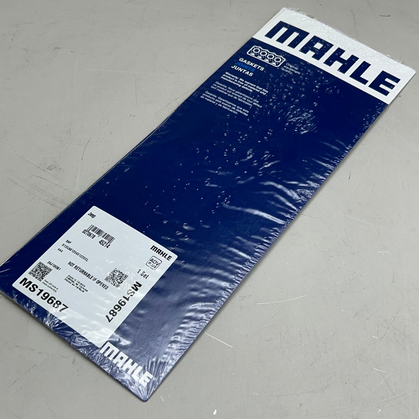 MAHLE Exhaust Manifold Gasket Replacement Part For Jeep MS19687