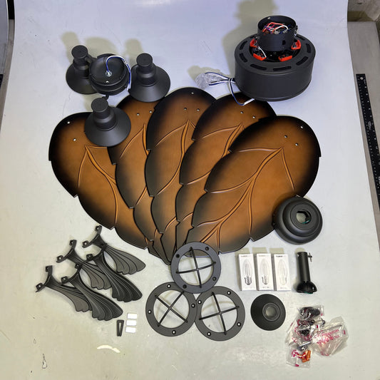 PROMINENCE HOME Ocean Crest Pull Chain Indoor/Outdoor Ceiling Fan 52" Bronze