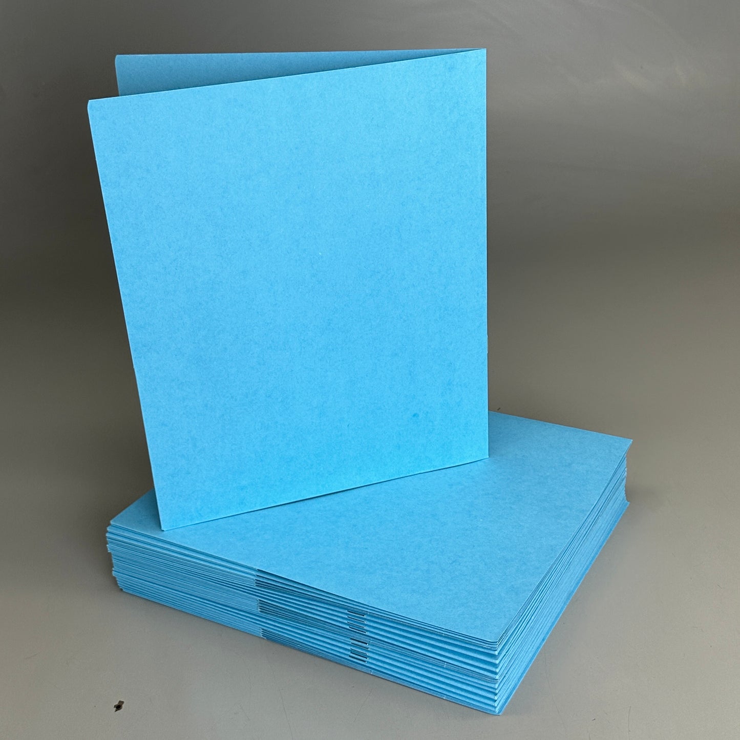 SKILCRAFT Double Pocket Presentation Portfolio Letter 9.5"x11.5" Light Blue 25/case