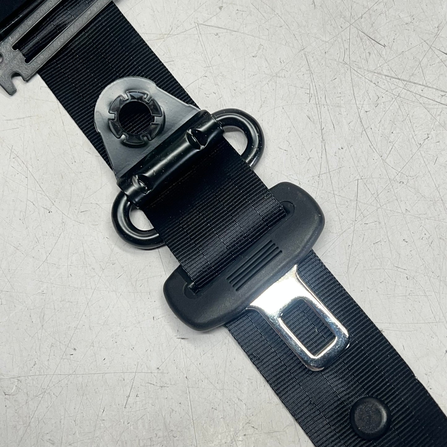 DOT Three Point Seat Belt for Evolution Golf Carts Black 2.03.0217 LY-3000