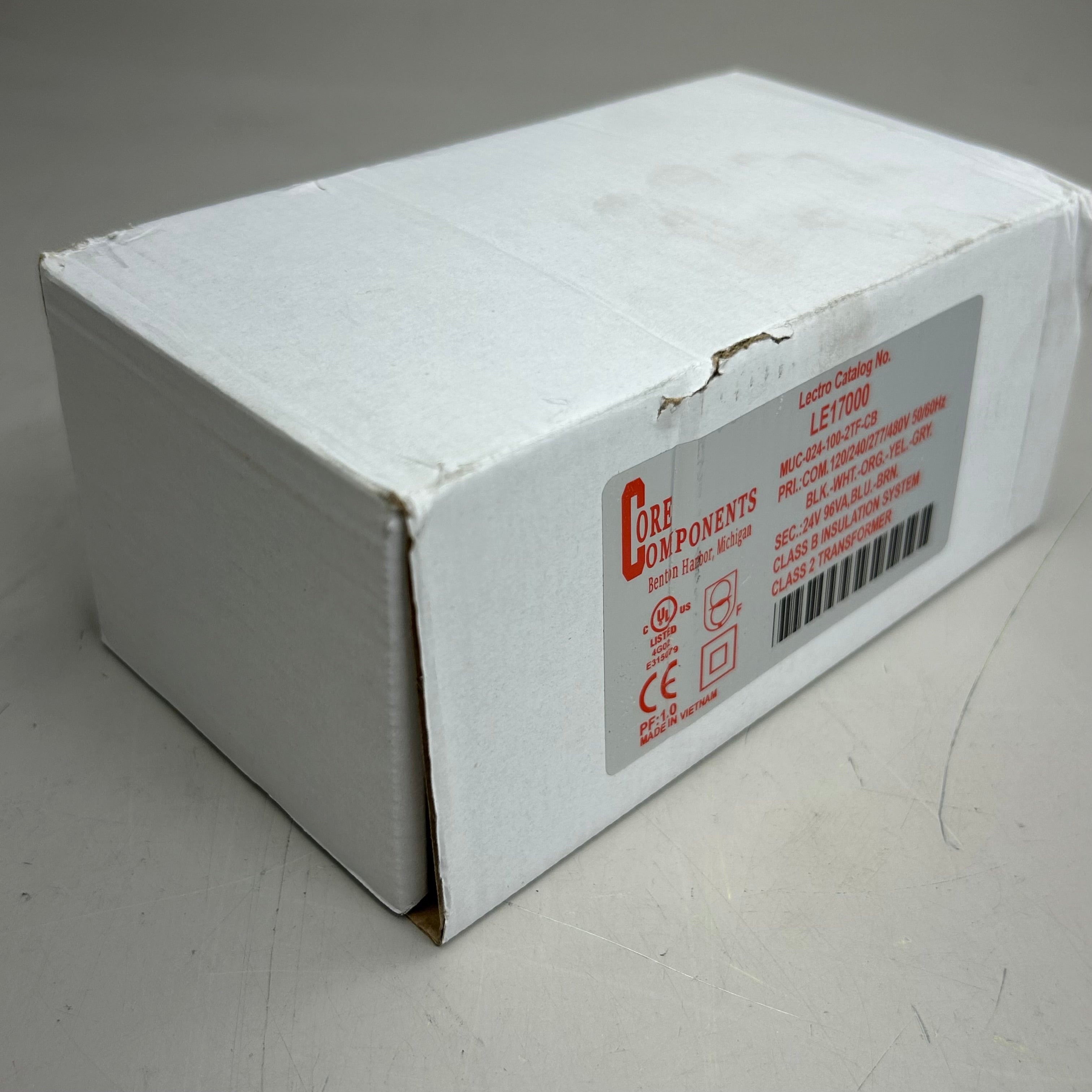 CORE COMPONENTS Lectro Catalog Control Transformer New Other-Distresse ...