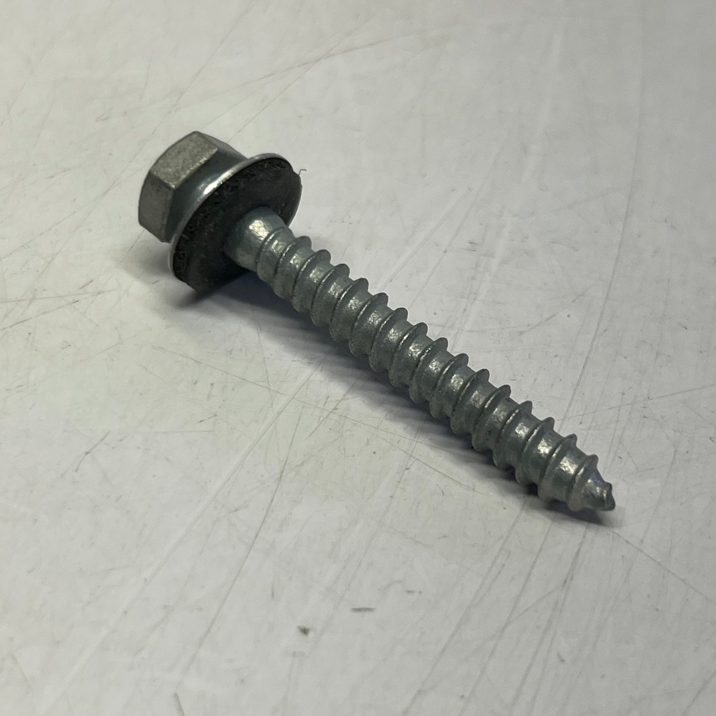 (200 SCREWS) Metal Roofing Screws Sz 2-1/2" Galvanized Hex Head