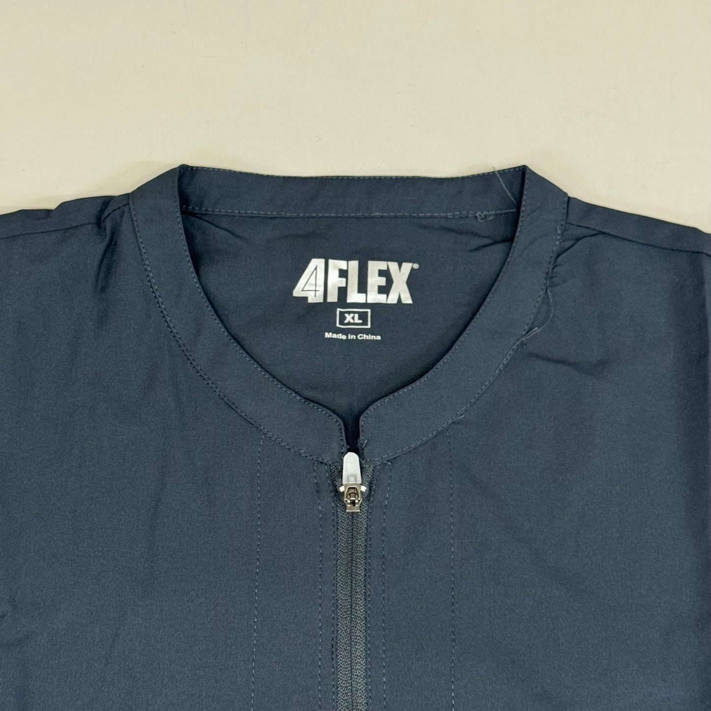 GREEN TOWN 4 Flex Scrubs Jumpsuit Cinch In Waist Women's Sz XL Pewter GFX-023AST