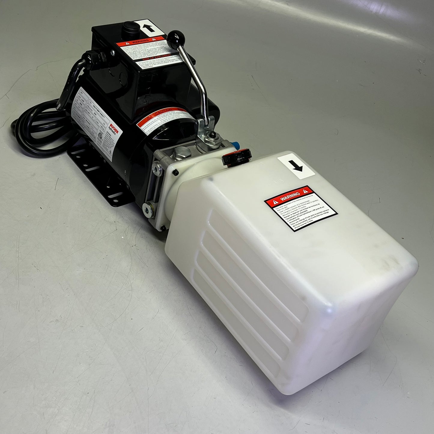 BUTCHER Hydraulic Power Unit 115/230 Volt 1.59 Gal Tank YBZ6-F0.8B8F1/AMQO|T7