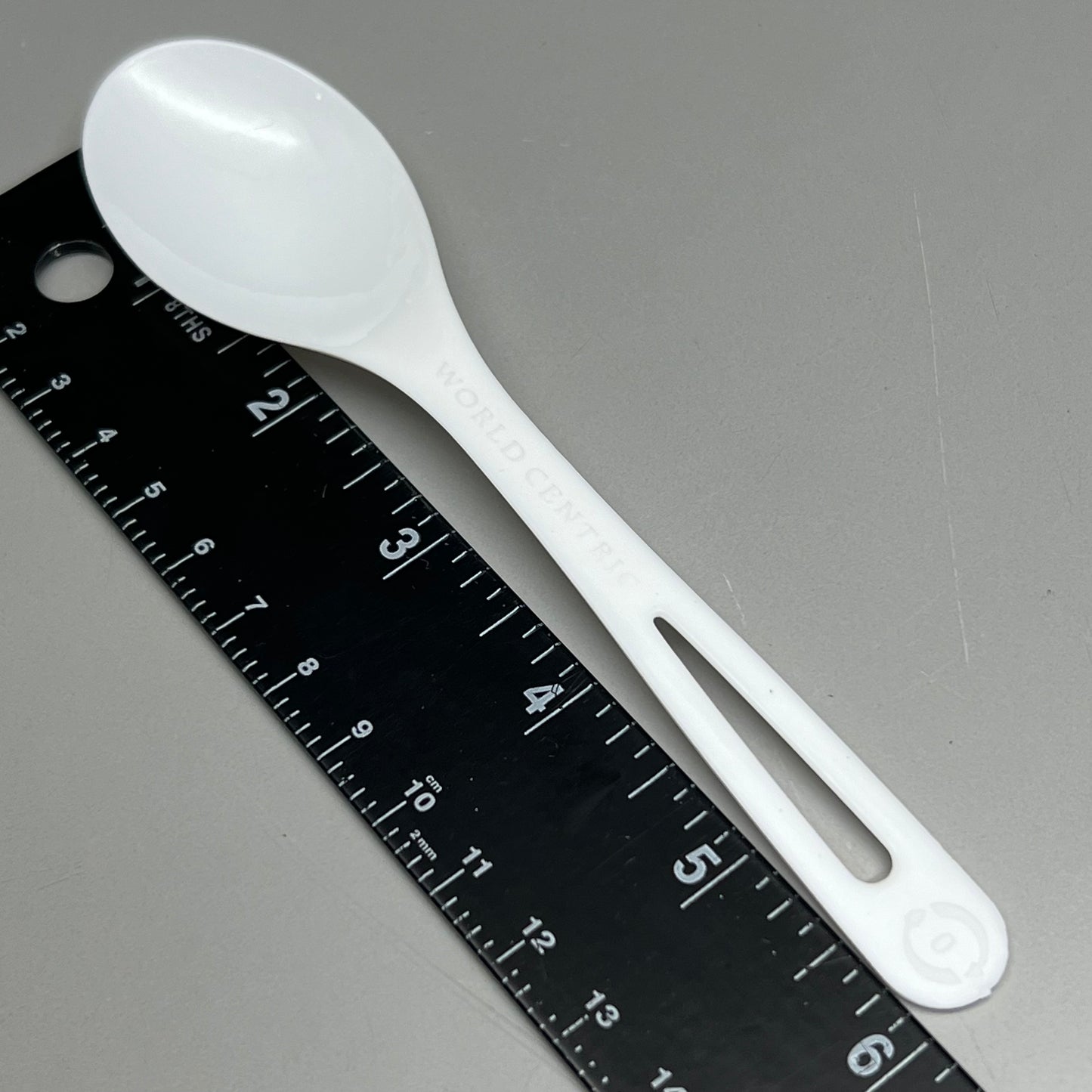 WORLD CENTRIC 1000PK! Compostable Ice Cream Spoons 6" SP-CS-WH