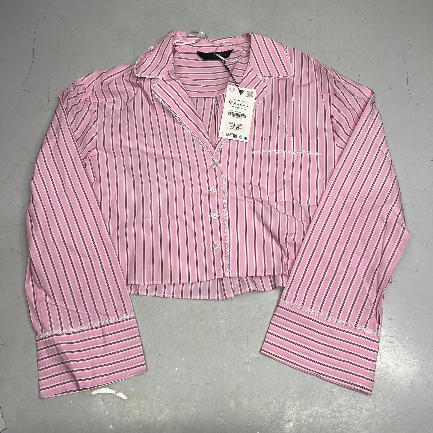 ZA@ ZARA Lot Of Assorted Clothing Tops & Sweater Dress Women's Sz S/M/L