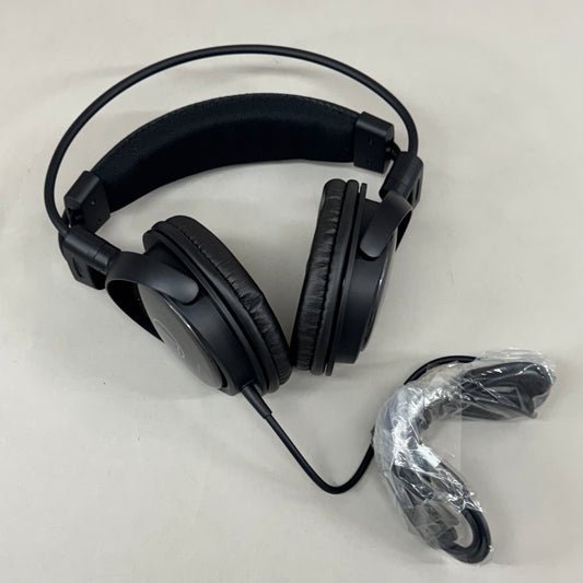 ZA@ AUDIO-TECHNICA Closed-back Stereo Over Ear Cabled Headphones Black ATH-AVC400