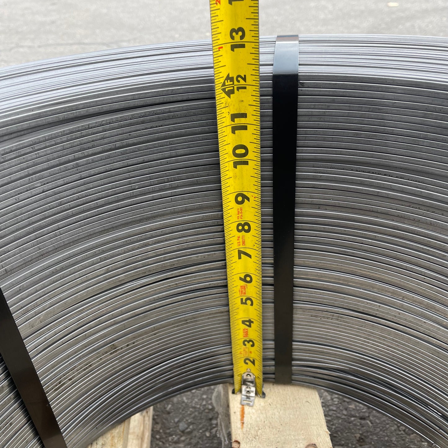 ZA@ Pallet of NS Metal Stamping/banding Grey (AS-IS)