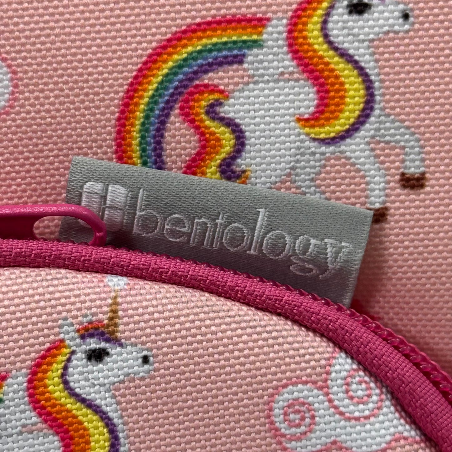 BENTOLOGY Unicorn Rainbow Deluxe Lunch Kit 13 oz Water Bottle Pink TBI-UNICORN-905