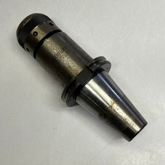 PARLEC Taper Shank Milling Machine Arbor Chuck Through Spindle  1" Dia  (Used)