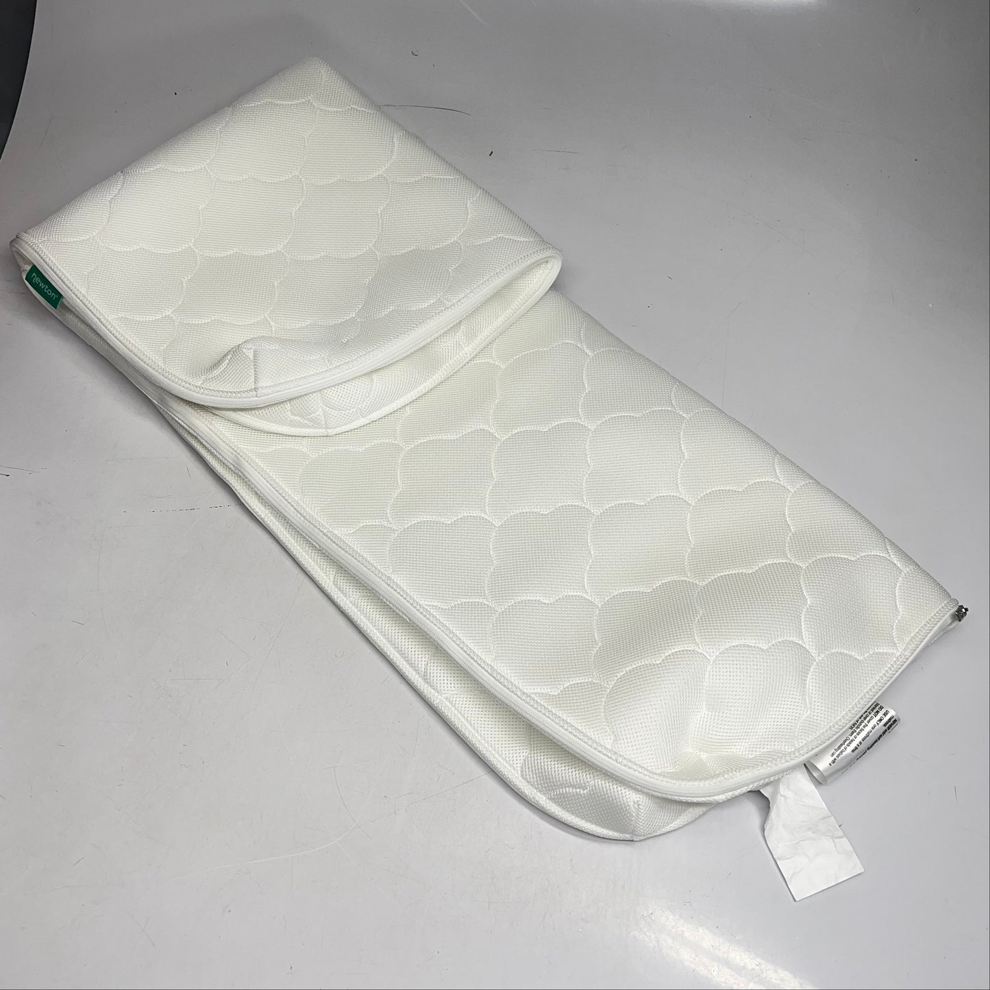 NEWTON Waterproof Breathable Crib Mattress Pad Fits 52"x28" White (New Other)