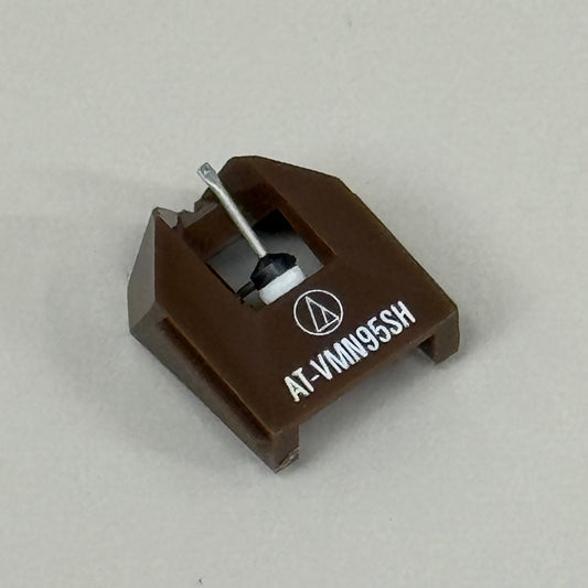 AUDIO-TECHNICA VMN 95 Shibata Replacement Stylus 2.7 x 0.26 mil Brown AT-VM95SH
