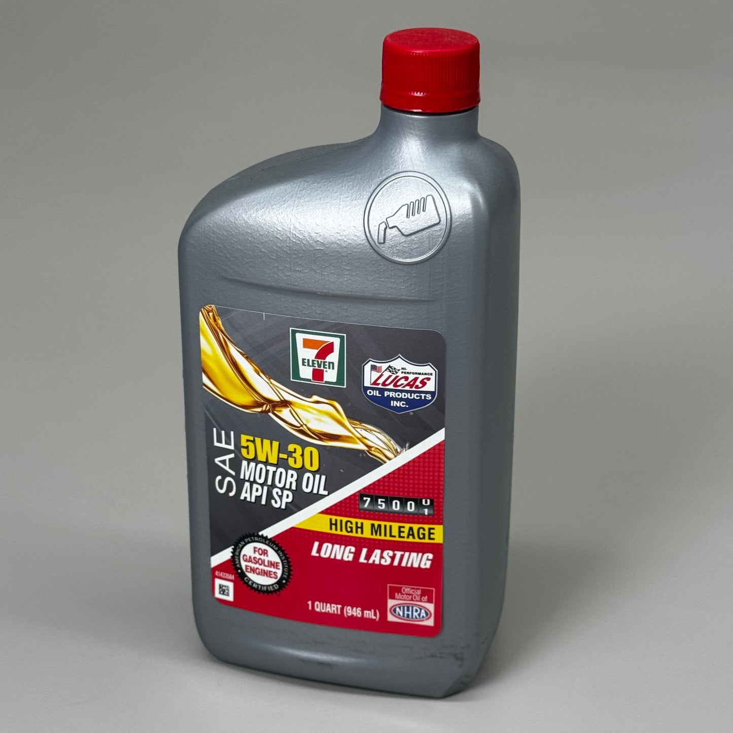 7 ELEVEN (6 PACK) SAE 5W-30 Motor Oil API SP High Mileage Long Lasting 1qt MFD 5/24 (New Other)