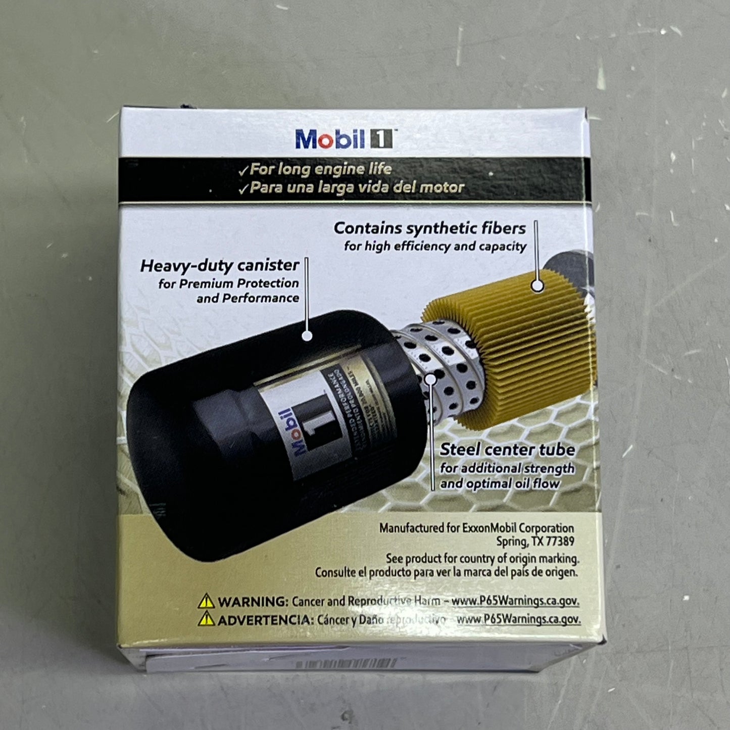 MOBIL 1 (2 PACK) Engine Oil Filter Extended Protection 20,000 Mile Black M1-102A