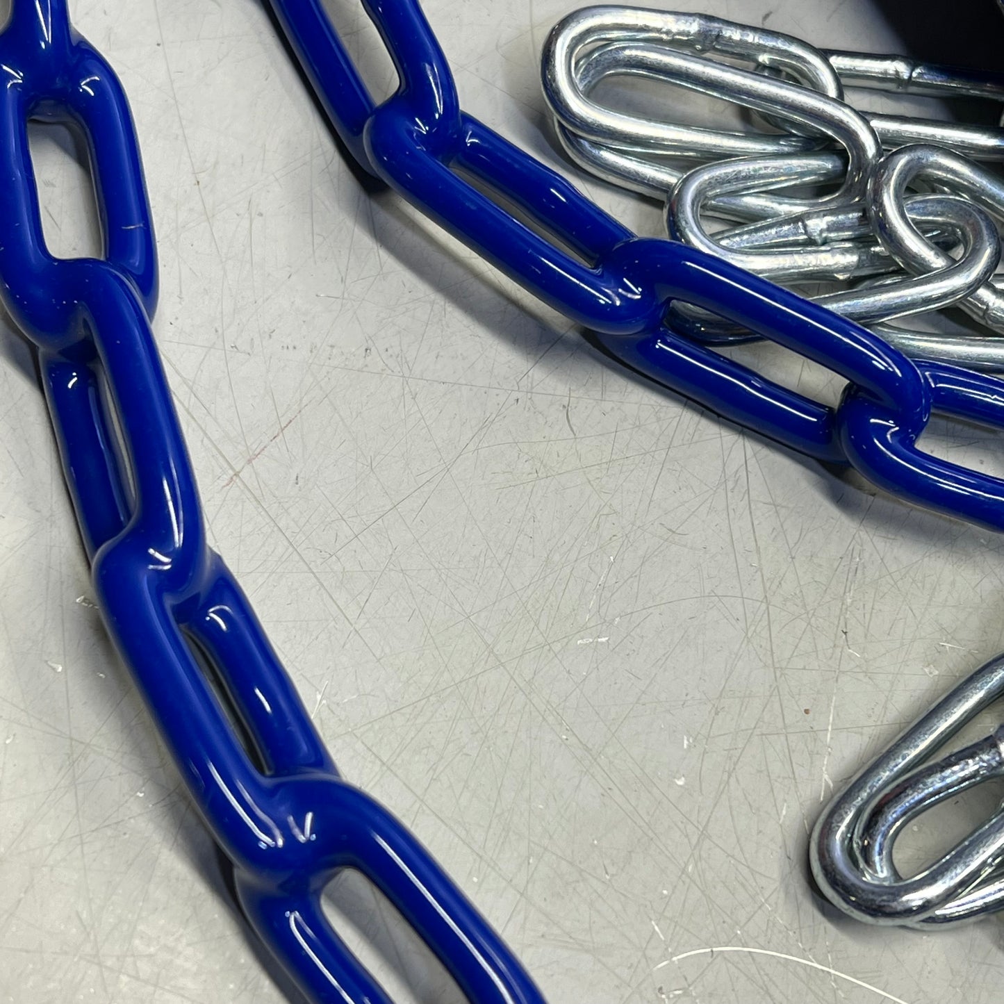 GORILLA (2 PACK) Extreme Duty Belt Swing W/ Coated Chains 26"x6" Yellow & Blue