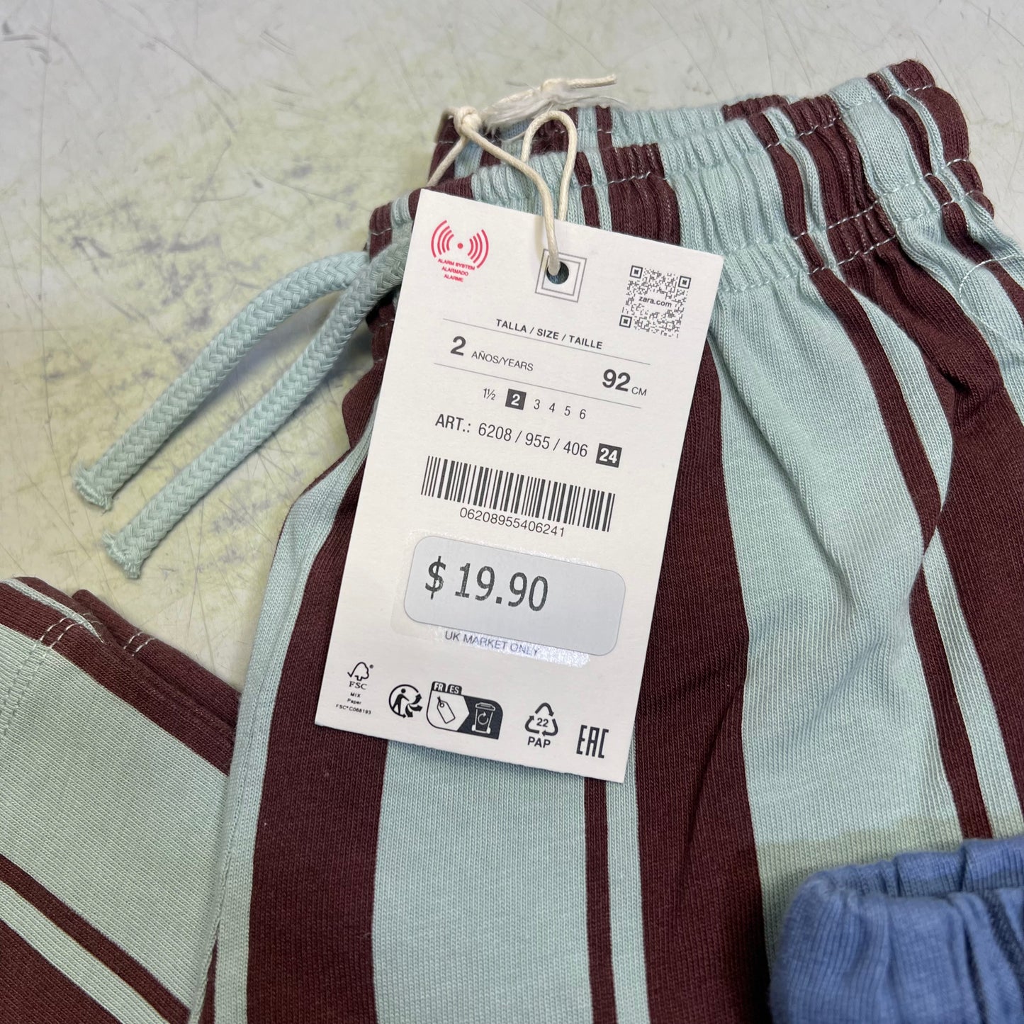 ZA@ ZARA Lot Of Assorted Children's Clothing Tops, Pants & Jacket Girl's Sz 1/1.5/2