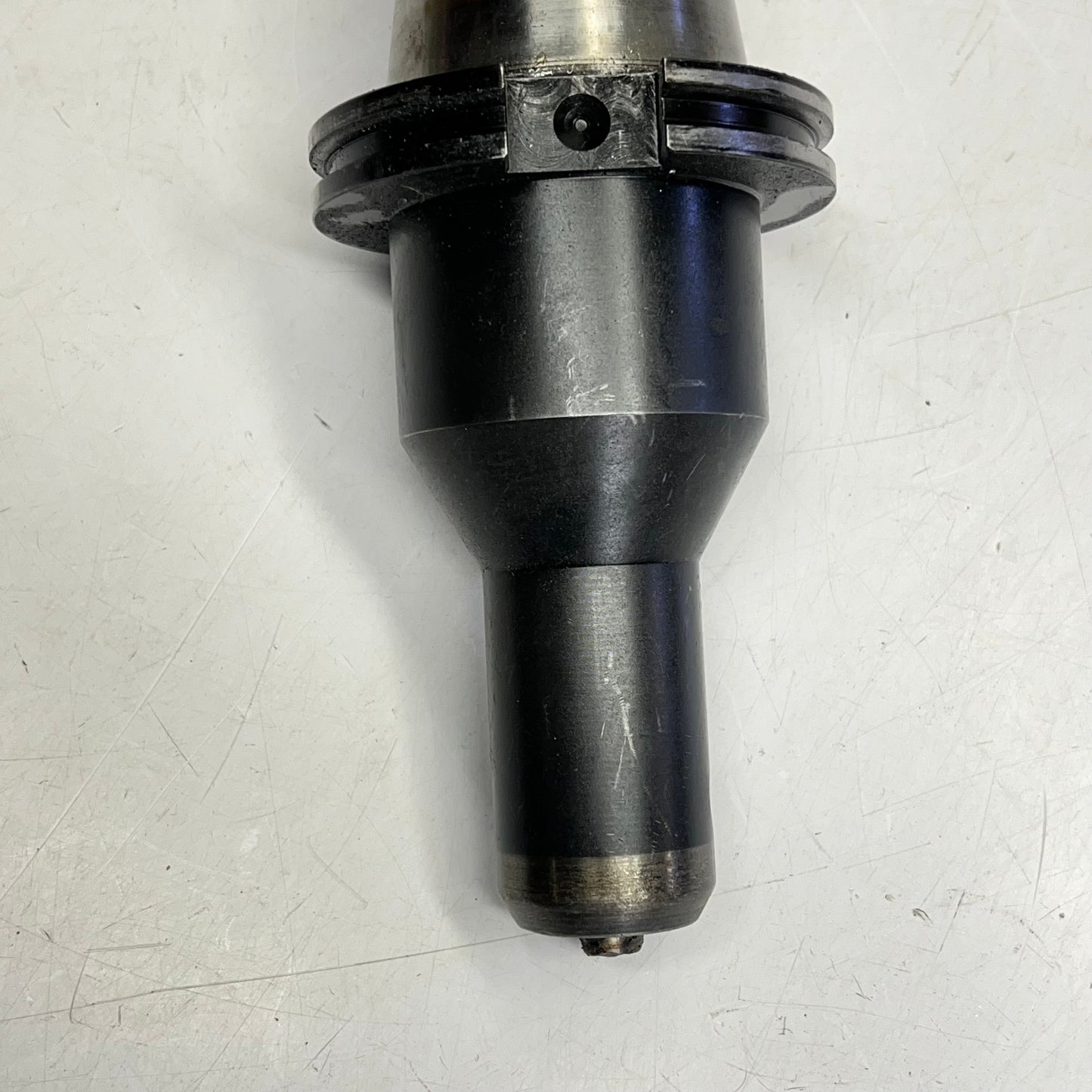 Cat 50 End Mill Holder & Retention Knob  ~1/2" Bit Hole Dia (Used)