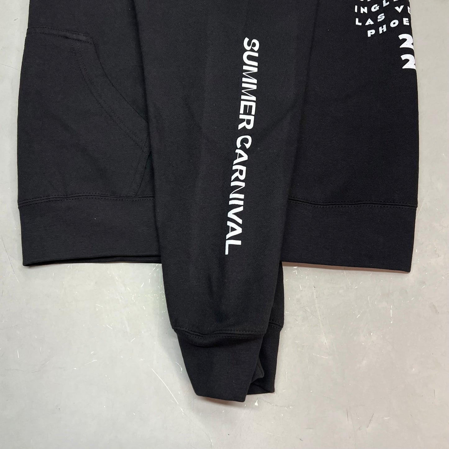 P!NK 2023 Summer Carnival Tour Concert Pull Over Hoodie Women's Sz M Black