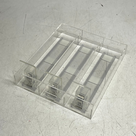 ZA@ LOON Sliding Organizers for Commercial Stores / Home Organization  9"x7" Clear