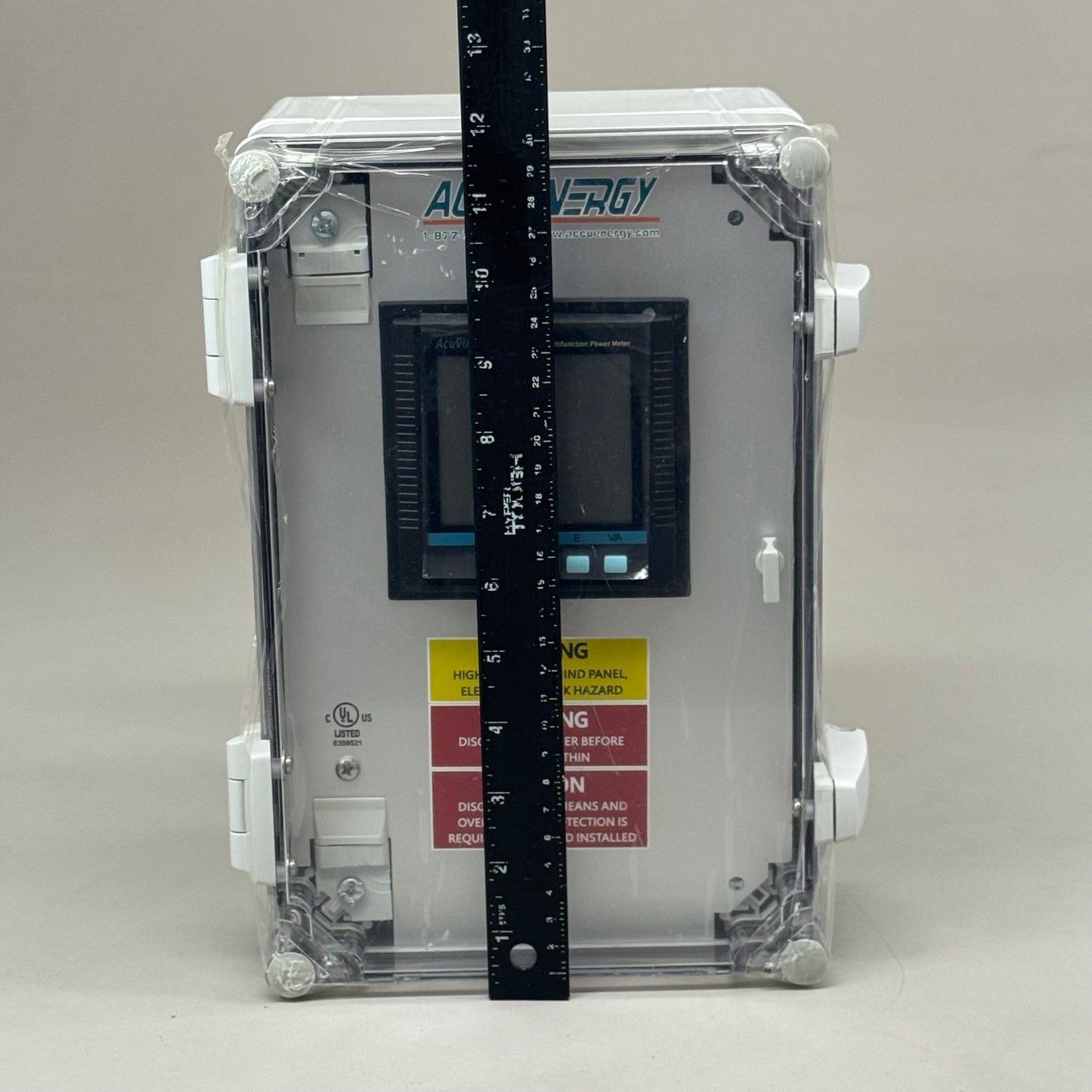 ACCUENERGY AcuPanel Pre-Wired Panel Encl. for the Acuvim II 9104X-P3-WEB-PUSH