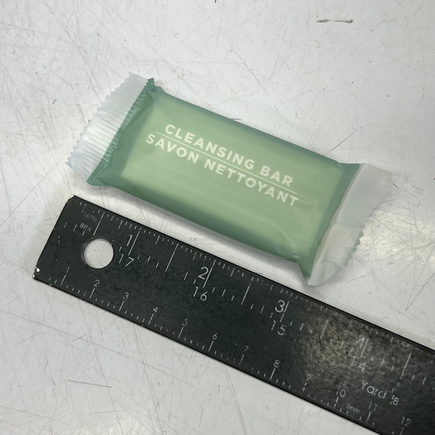 ZA@ FLUENT (600 PACK) Soap Bar 0.60 Fl. Oz. Green MSB003