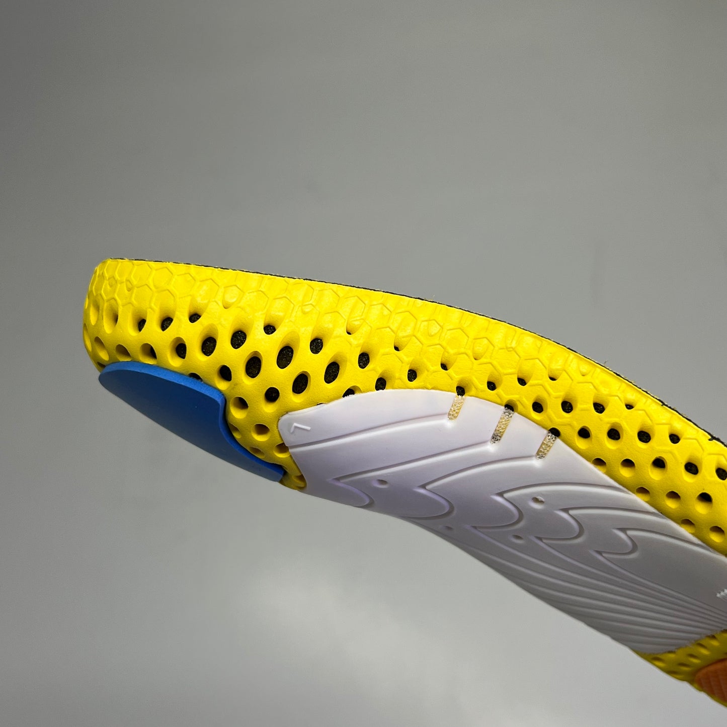 CURREX RunPro Comfort & Support Insole Mens Sz (M) 7-8.5 Black/Yellow 20123-18