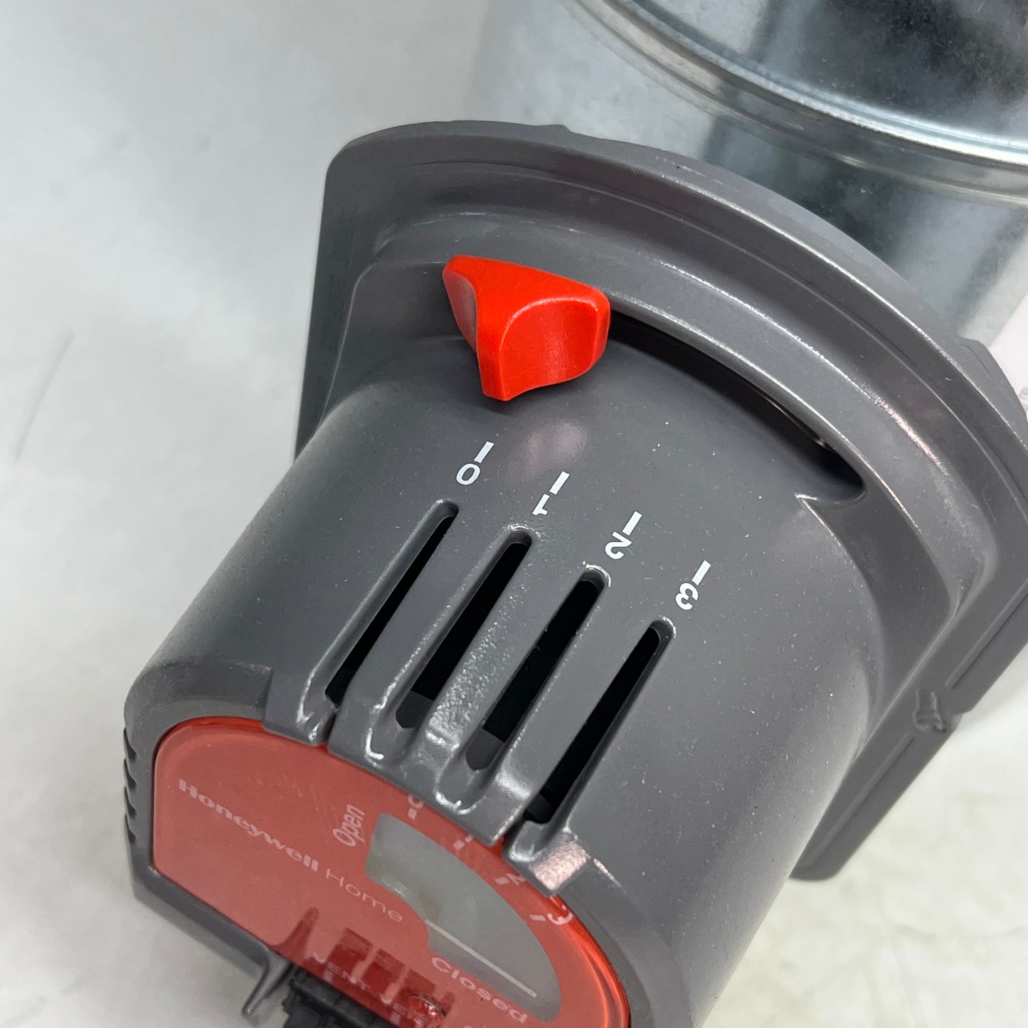 HONEYWELL Steel TrueZONE Motorized Fresh Air Damper 6" 24V Chrome EARD6TZ