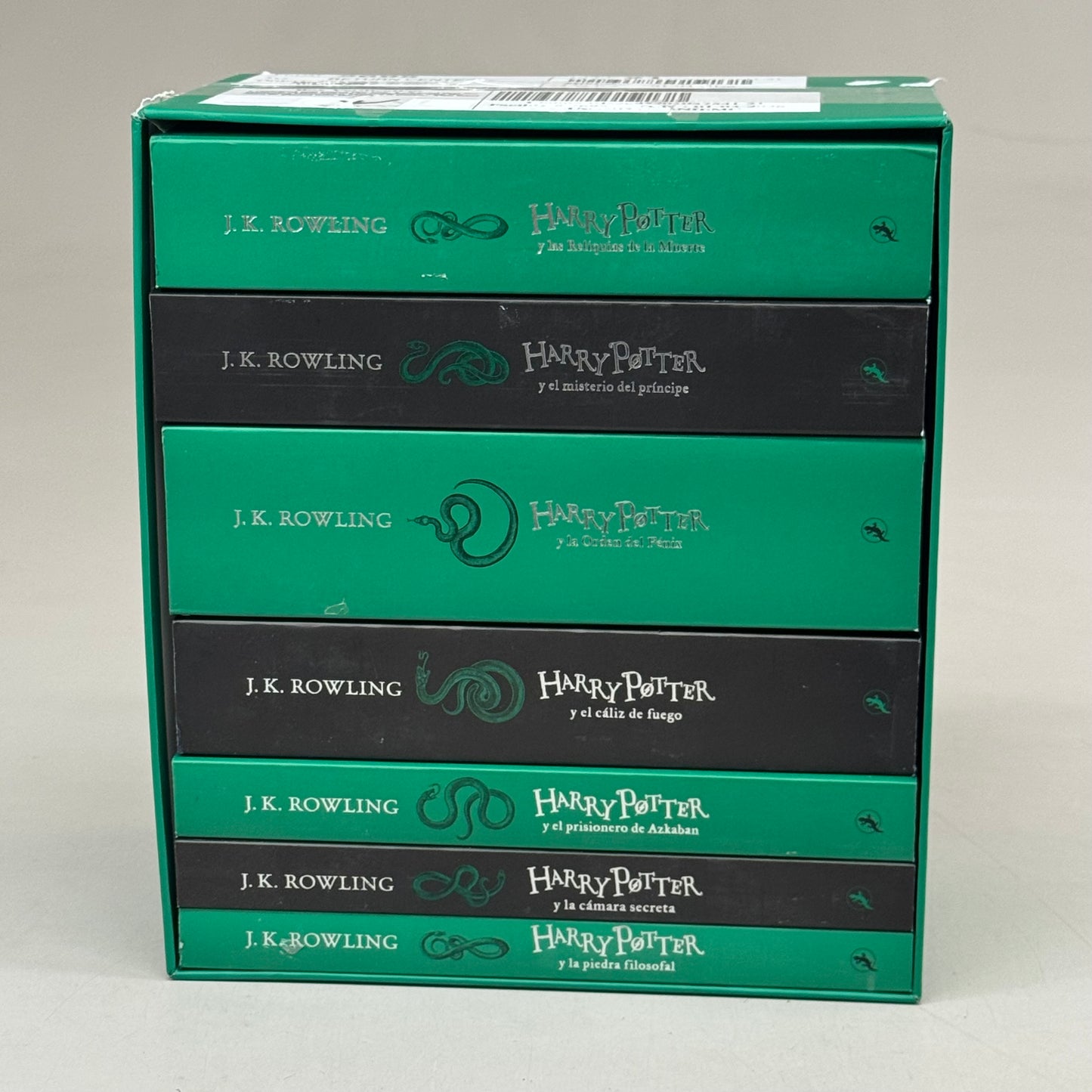 SALAMANDRA Harry Potter Ediciones De La Casa  Spanish  Slytherin (New (Other))