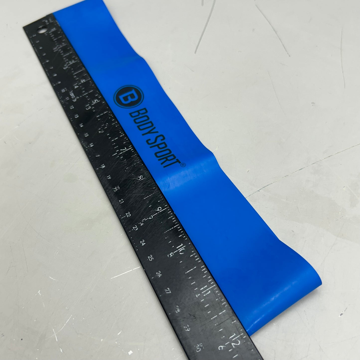 BODY SPORTS (2 Pack) Loop Exercise Band Light Resistance 2"x24" Blue