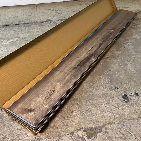 JOHNSON HARDWOOD (6 Pcs) Vinyl Flooring 7" x 60", Sidecar Color 444-16103