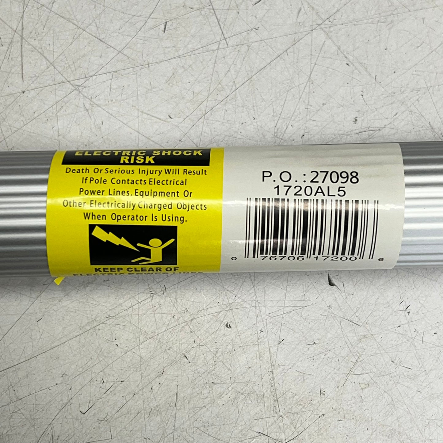JT EATON Pro Line Lightweight Aluminum Works W/ Multiple Heads 20' Silver/Black
