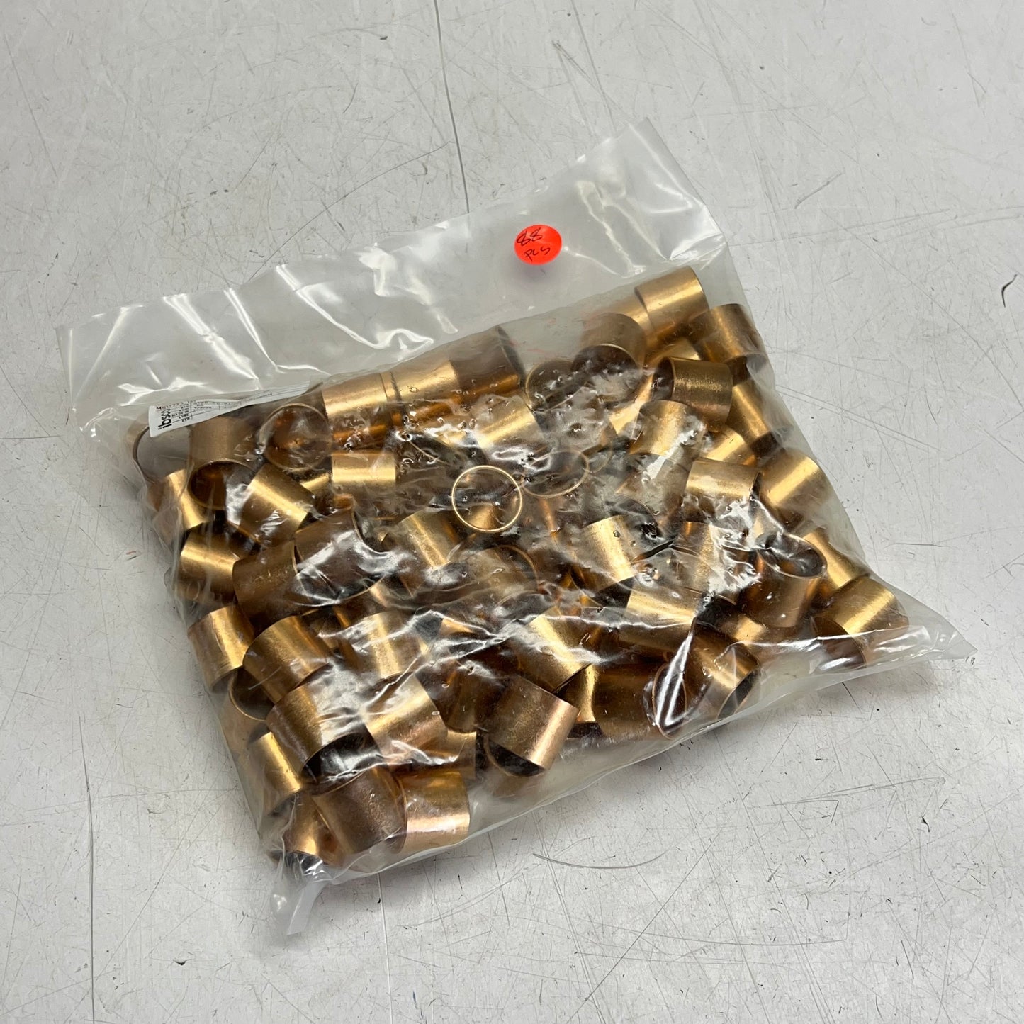 IBSCO (88 PACK) Copper Alloy Steel Bearing   0.8700"Min  0.8800" Max MS17795-127