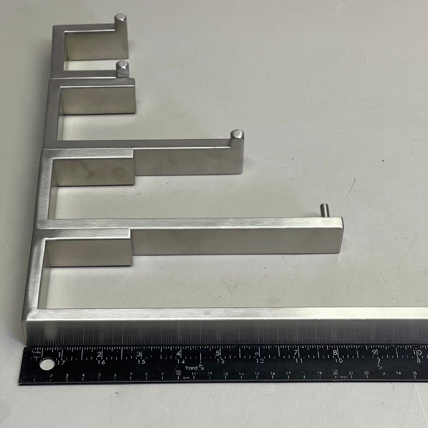 Bathroom Accessory Set (Towel Bar, Robe Hook, & More!) Nickel