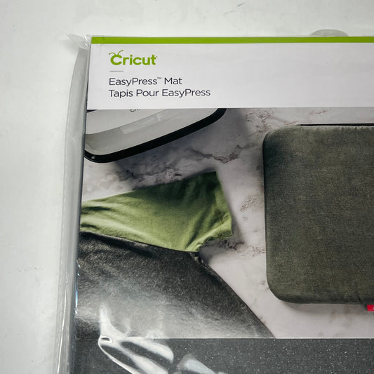 CRICUT  Easy Press Heat Transfer Mat Flawless Iron on Application  12"x12" Grey