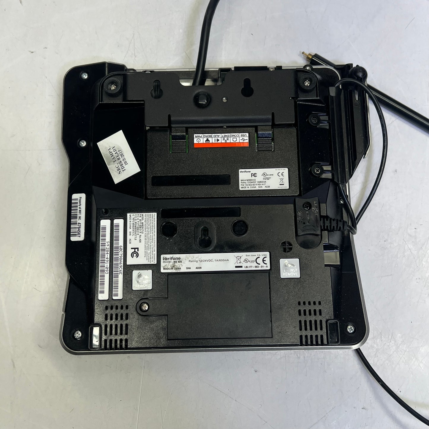 ZA@ VERIFONE (2 PACK) Credit Card Payment Terminal Pos System Black MX925 MX900-02 (Damaged Pen)