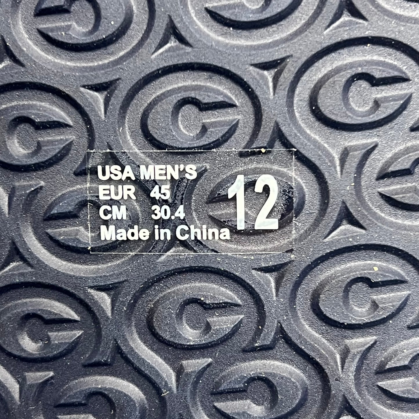 COBIAN Kandui Synthetic Leather Strap Sandals Men's Sz 12, EU 45 Navy KAN25-410-12