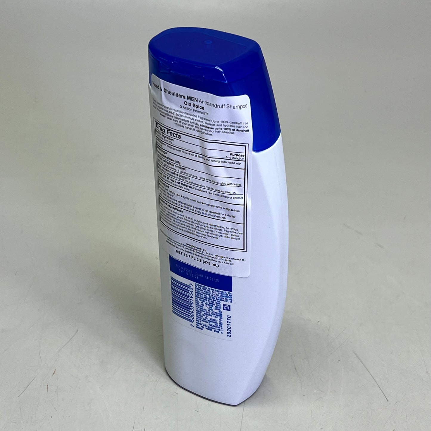 HEAD & SHOULDERS (6 PACK) Men Original Old Spice Scent Shampoo Control 375ml