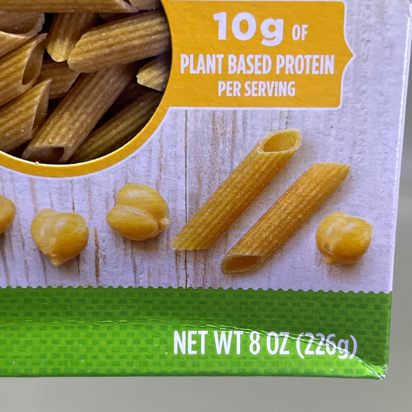 ZA@ SIMPLE TRUTH ORGANIC (6 PACK) Chickpea Penne Pasta 8 oz Yellow BB 02/26 E