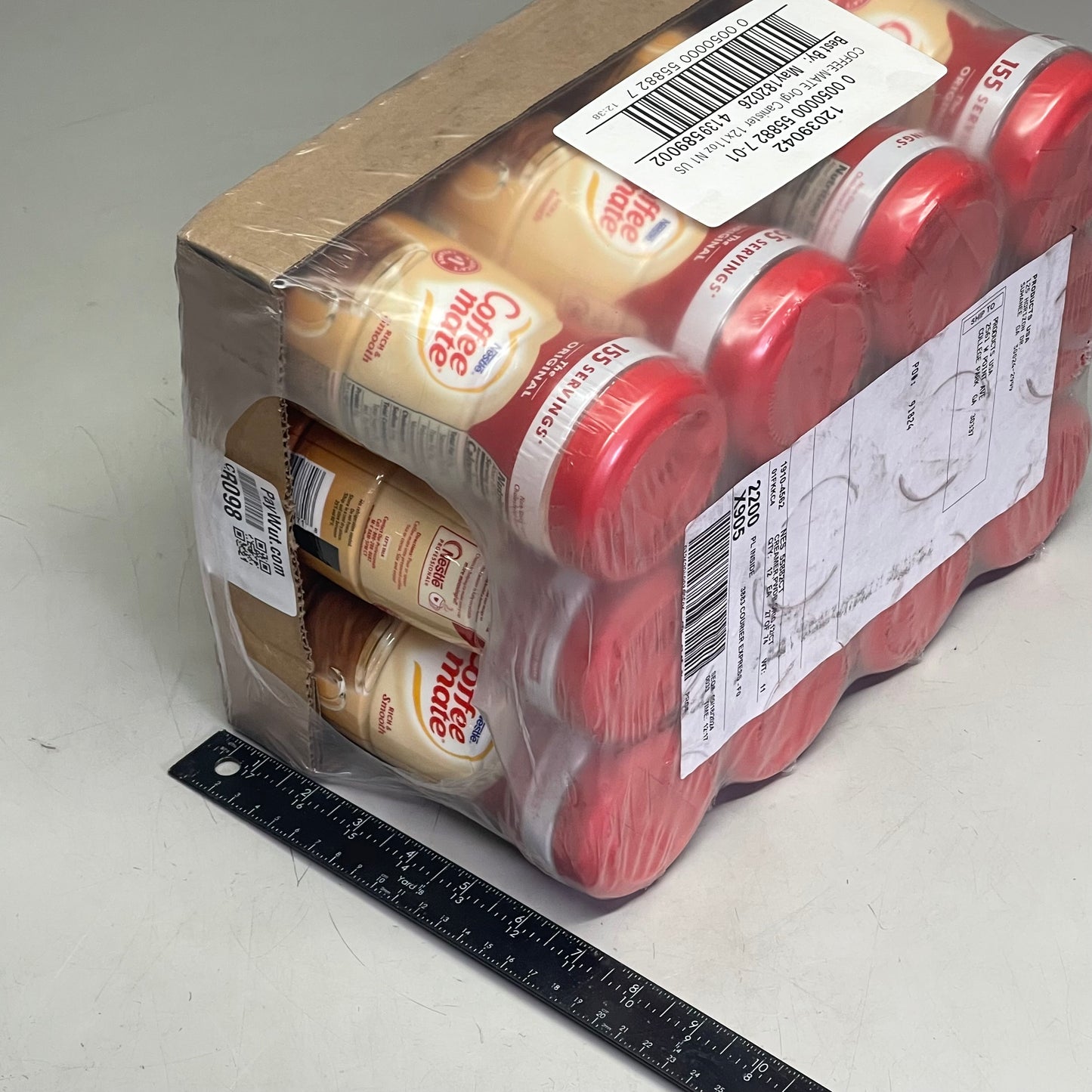 NESTLE (12 PACK) Coffee Mate Original Powder Creamer 11 oz NES55882 BB 05/26