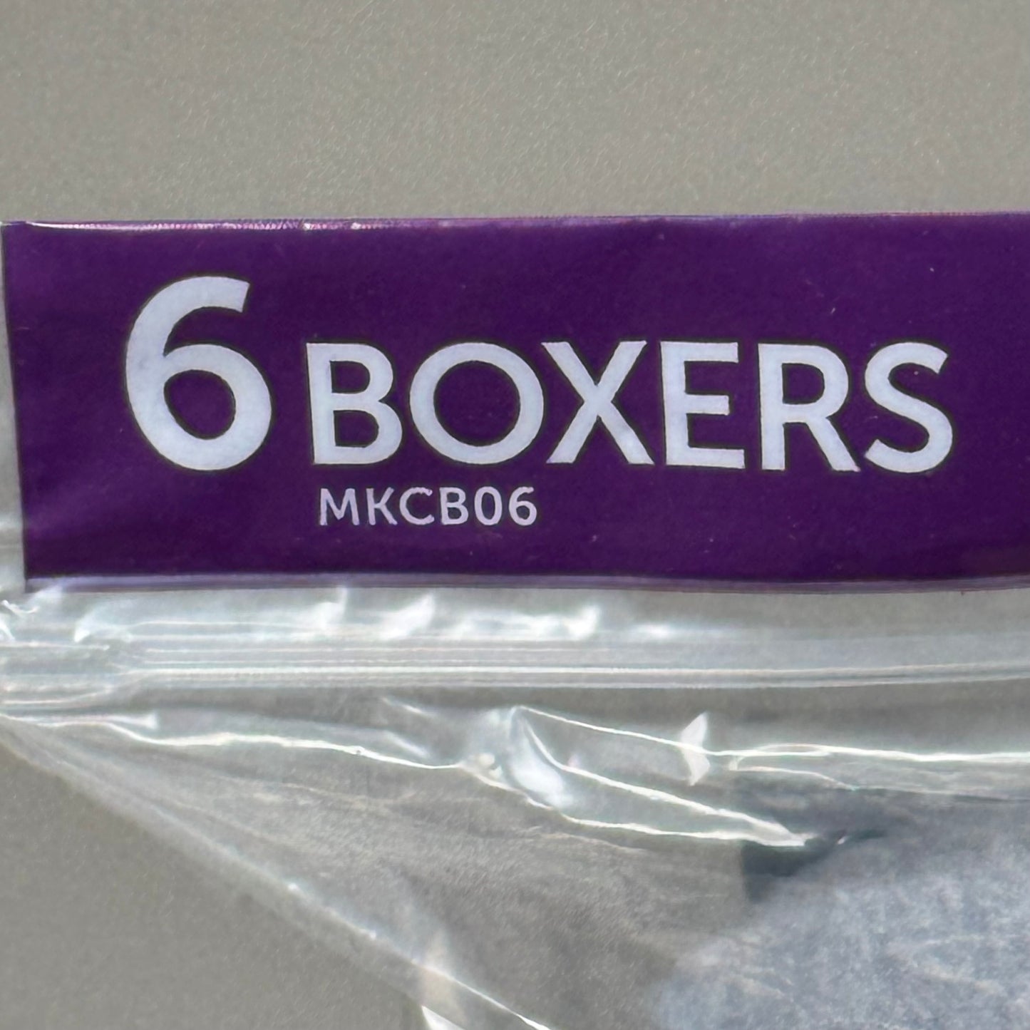 HANES (6 PACK!) Men's Boxer Briefs Sz M 32-34" Black/Blue/Grey MKCB06