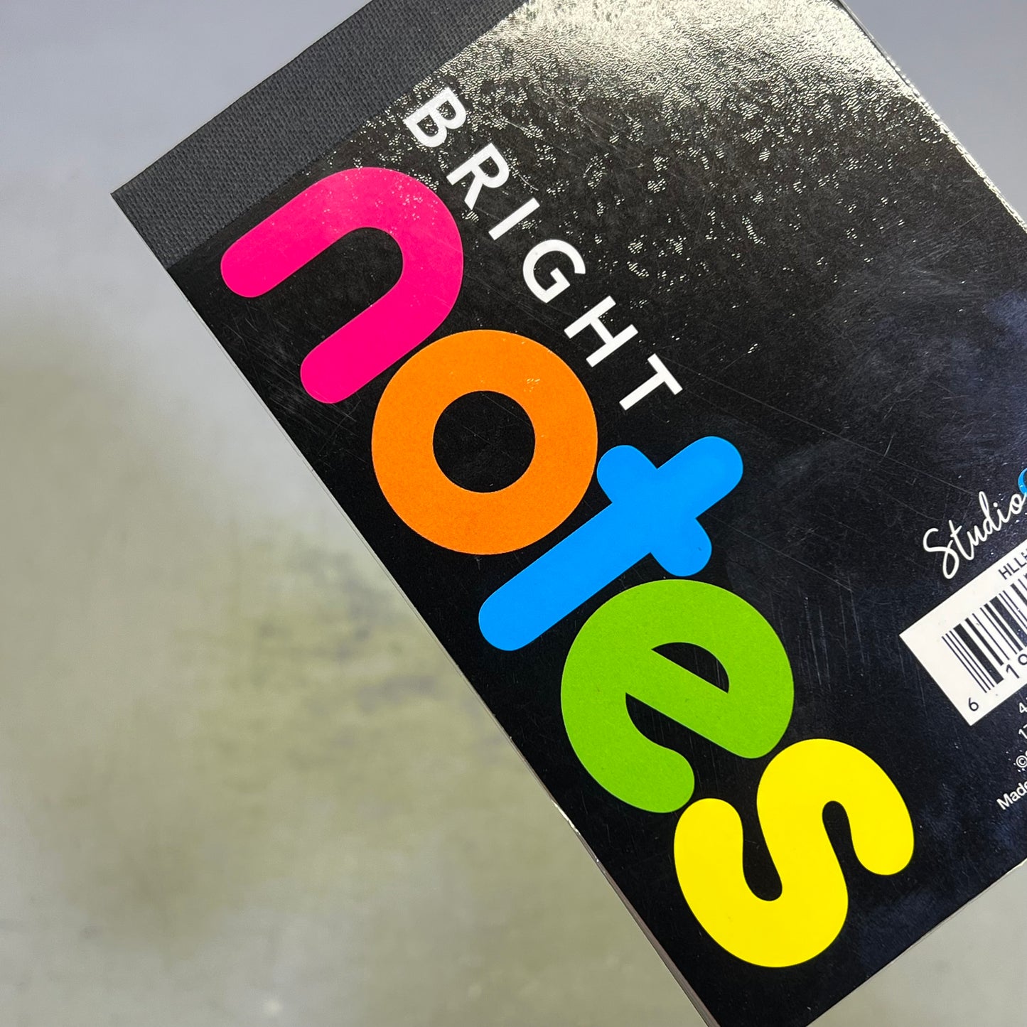 ZA@ STUDIO C (6 PACK) Bright Colors Notepad Gum Top Bound Pad 170 Sheets Neon