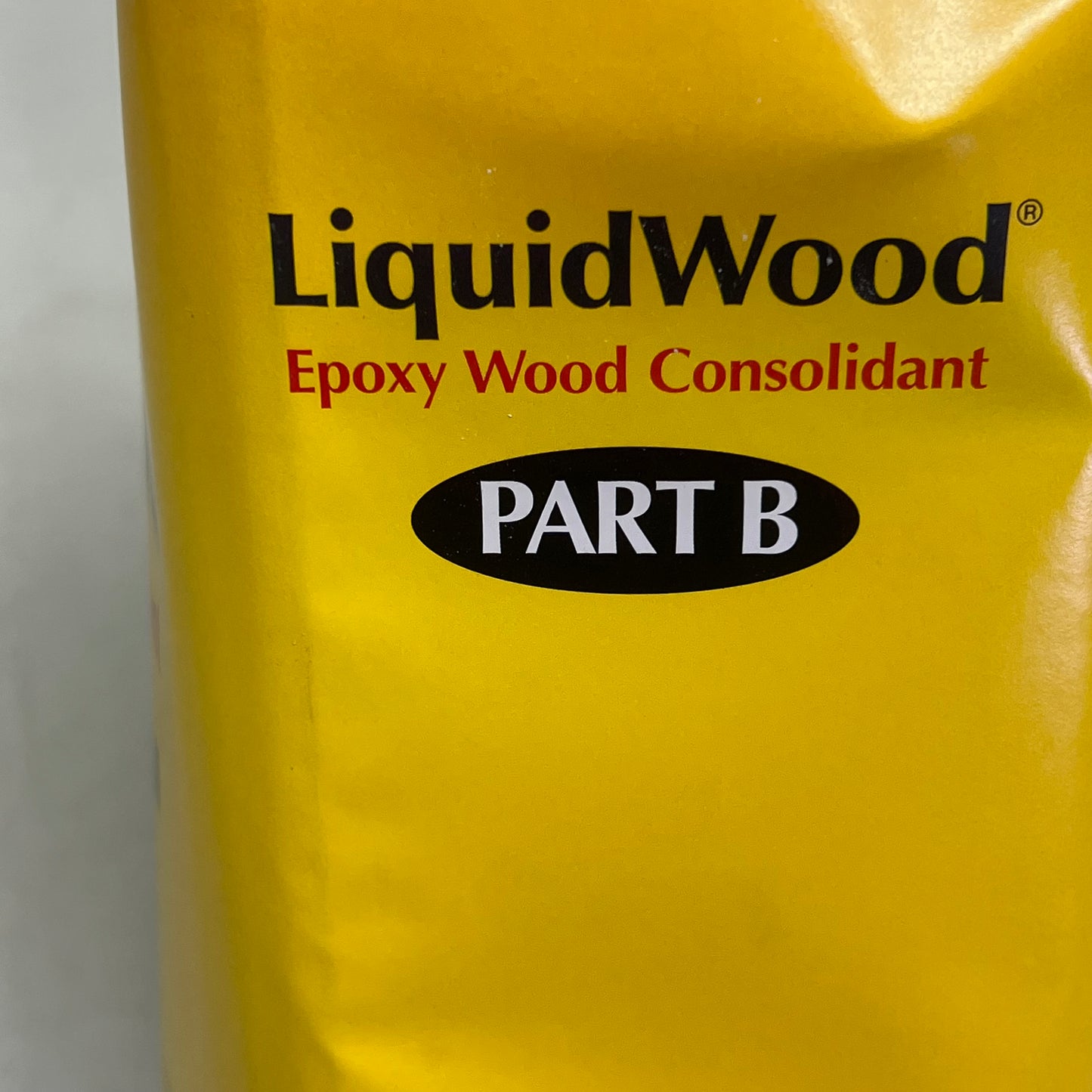 ABATRON Liquid Wood Epoxy Wood Consolidate Kit Part A & Part B 1 Gal (Dented)