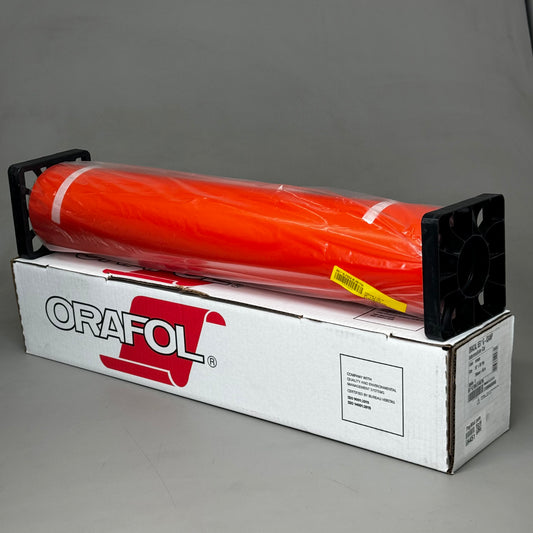 ORAFOL Oracal Intermediate Cal Orange 30" X 50 Yds 2.5 Mil Thick 651G-034NP