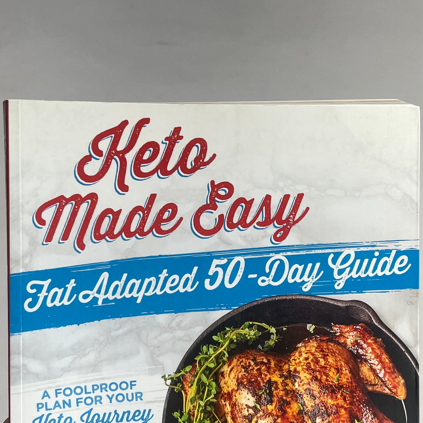KETO MADE EASY Fat Adapted 50-day Guide by Megha Bardot & Matt Gaedke Paperback