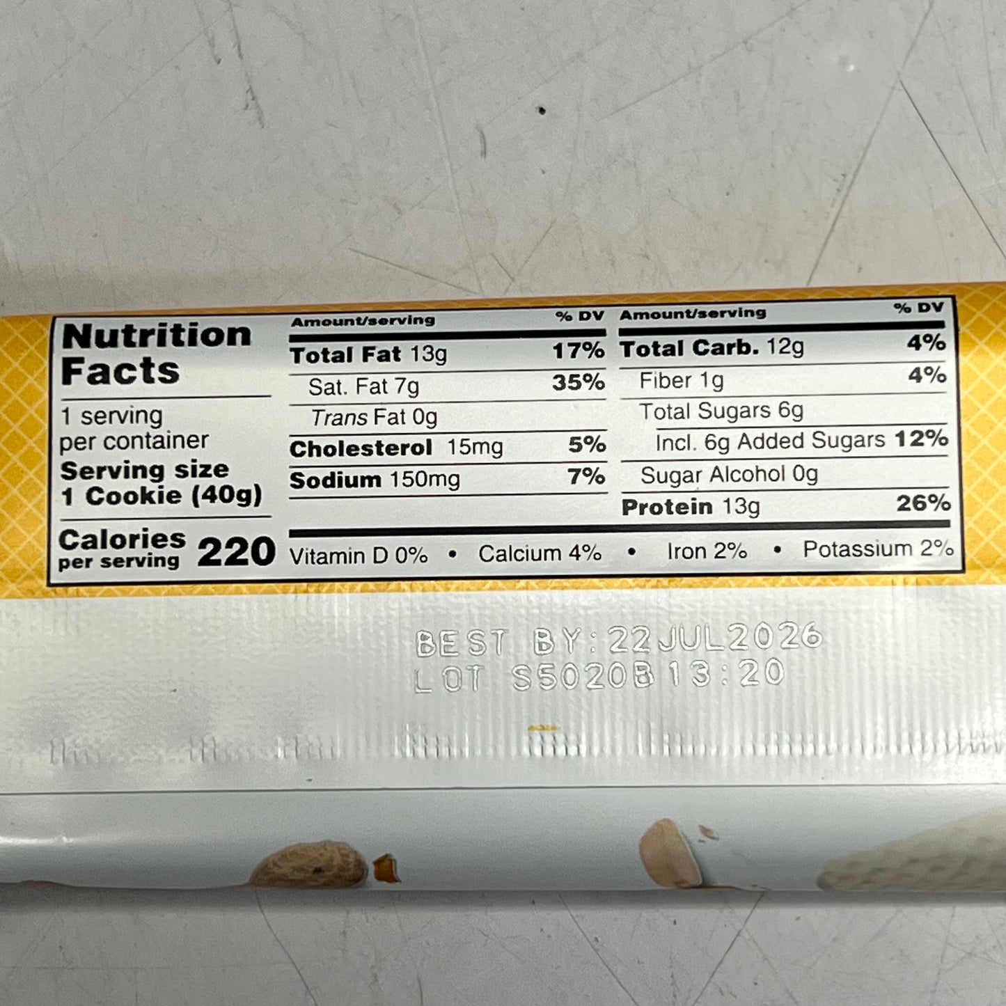 ZA@ POWER CRUNCH  (12 PACK) Wafer Whey Protein Energy Bar Pre/post Workout BB 07/26