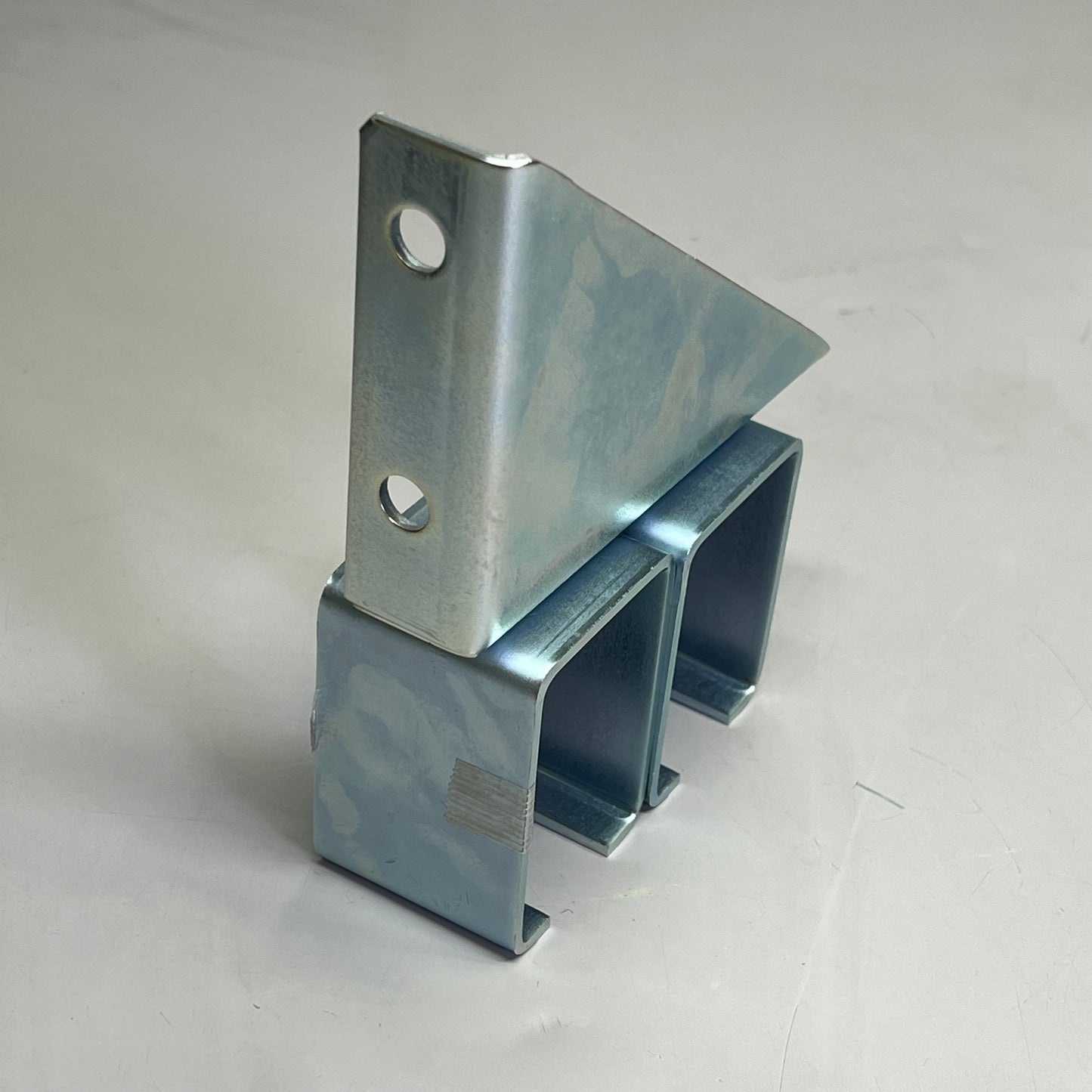 R&S (2 PACK) Steel Garage Door X2 Wall Box Rail Bracket 7-1/8" x 5-13/16 BC8-301S