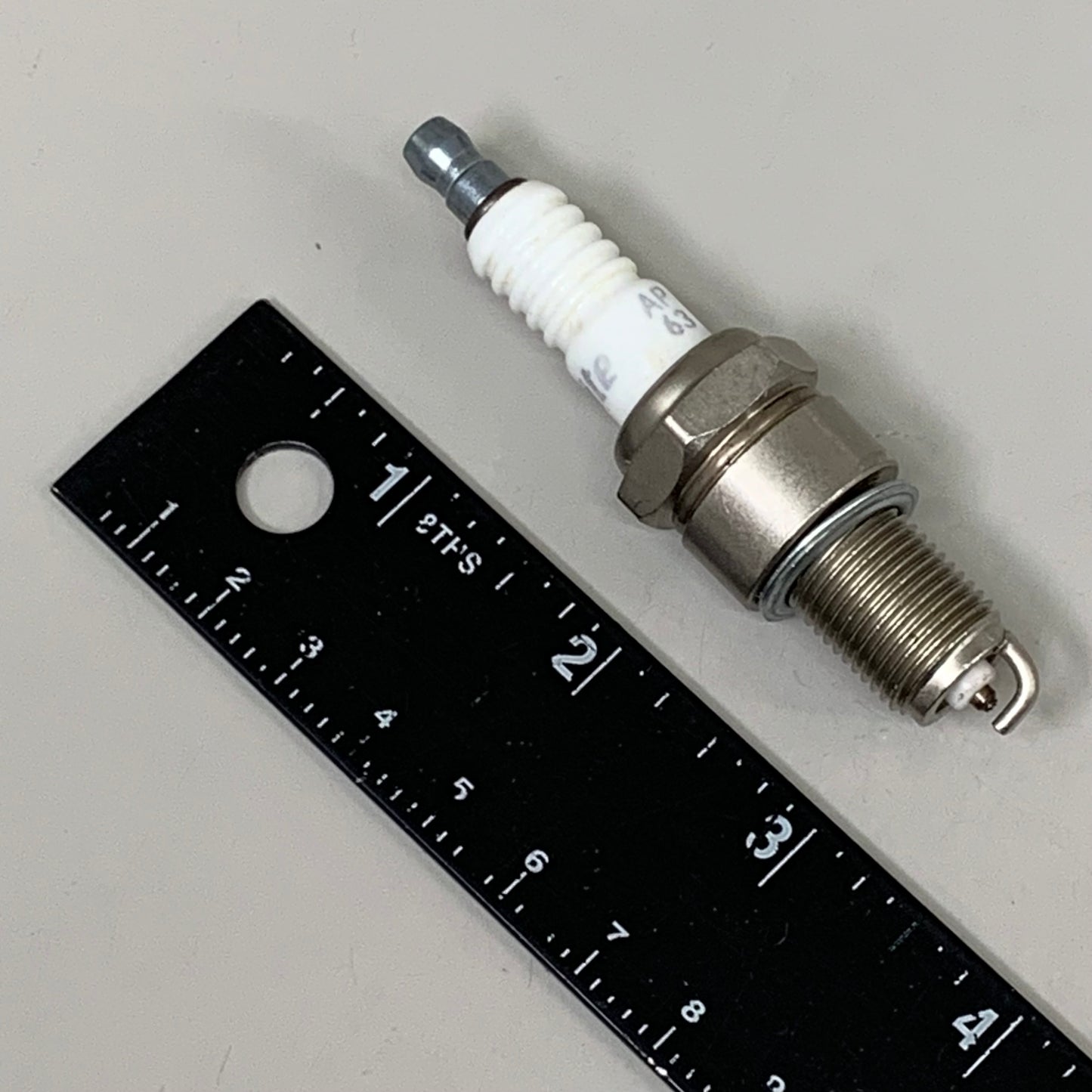 AUTOLITE (4 PACK) Platinum Spark Plugs Not Tapered Nickel 13/16" Hex SZ AP63