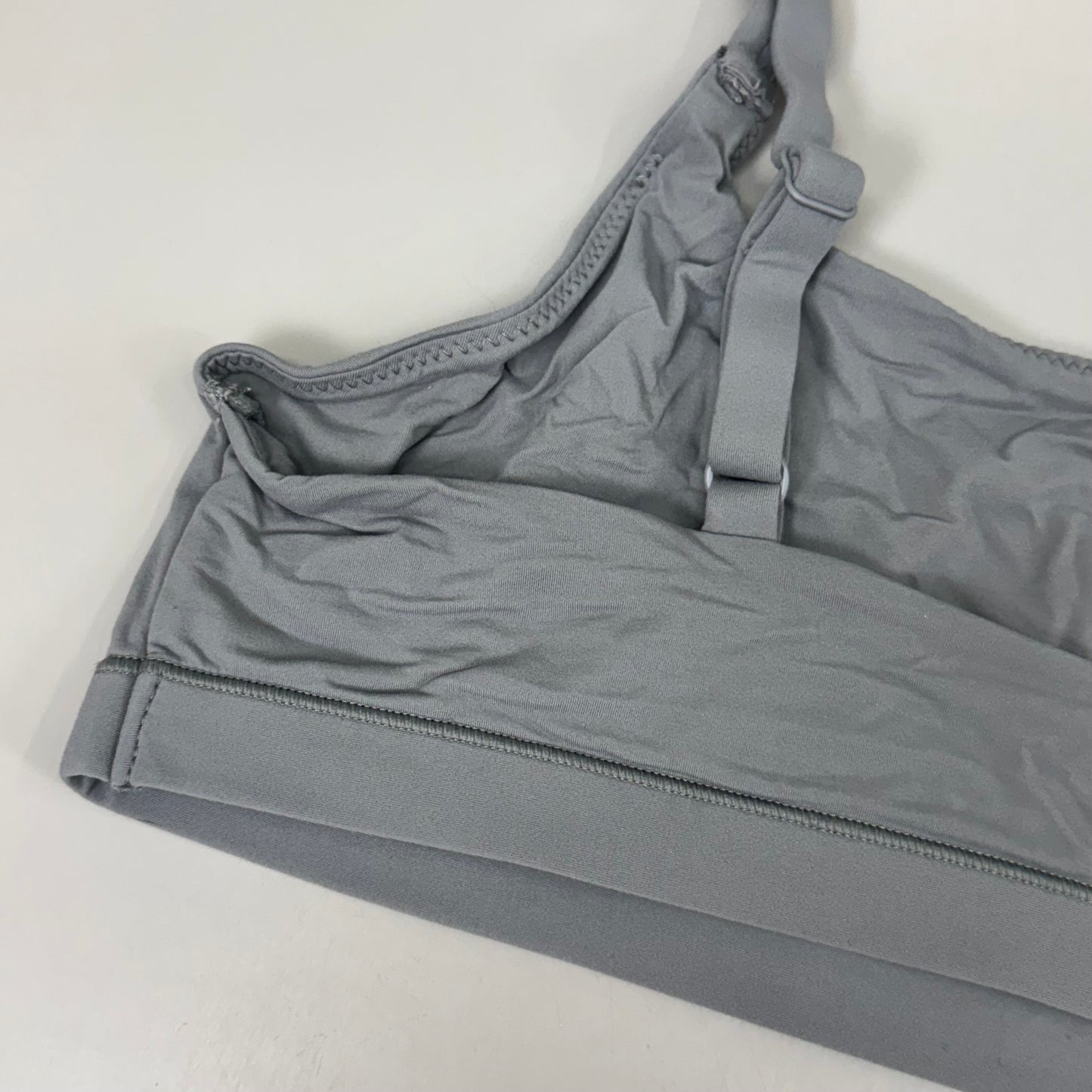 SKIMS Buttery Soft Fits Everybody Scoop Bralette Women's Sz XL Grey BR-SCN-2025