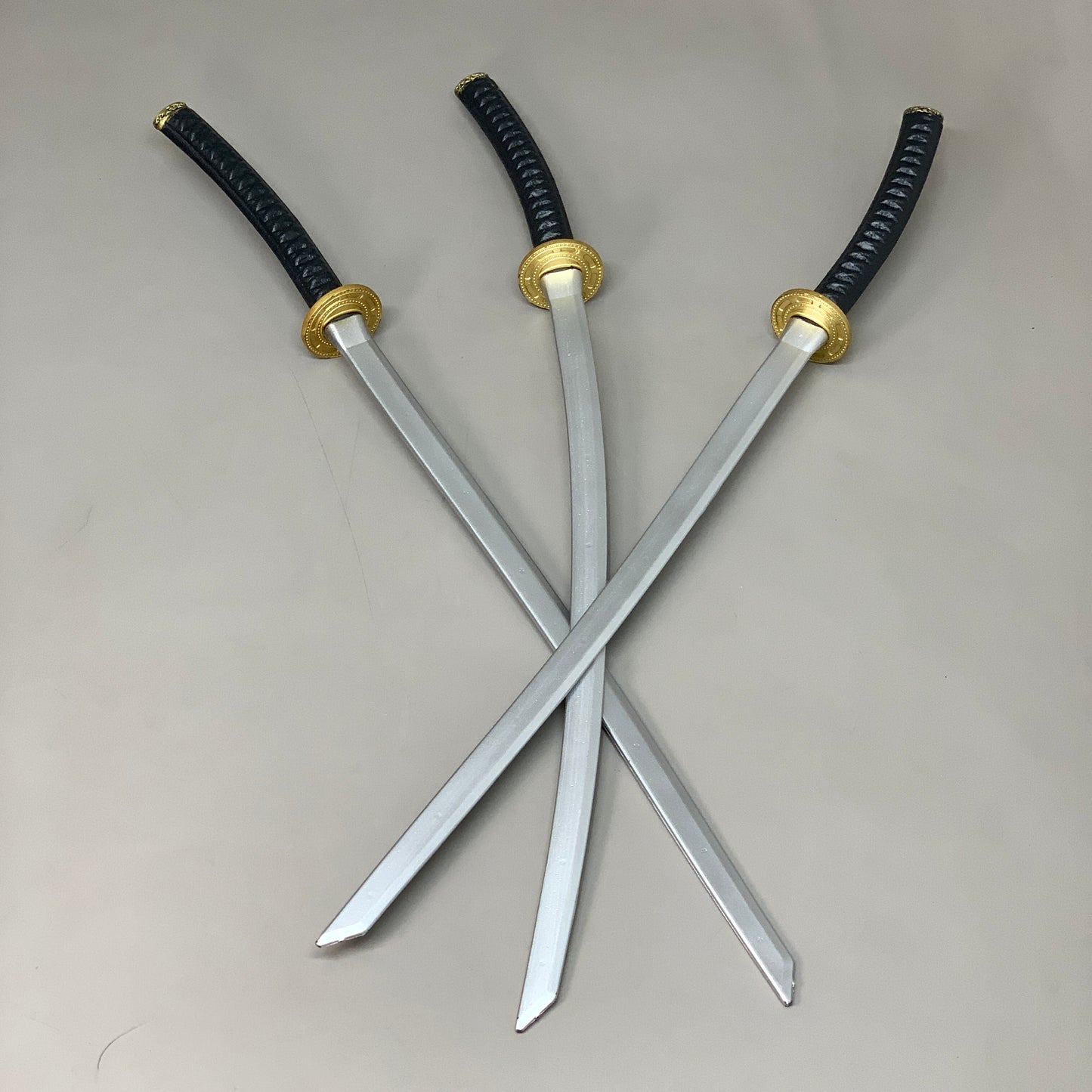 UNDERWRAPS (3 Pack) Katana Sword With Sheath Ninja Assembly 41" Length 30016
