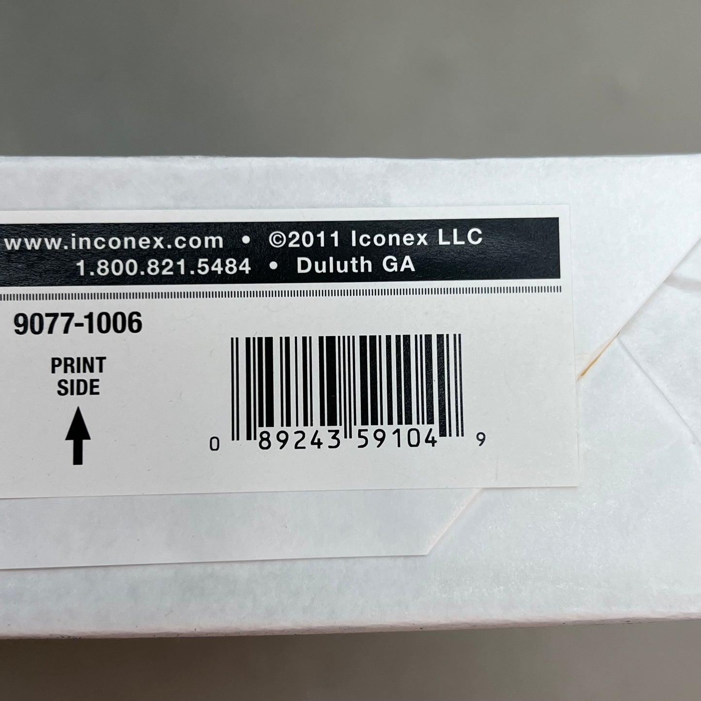 ICONEX (1,250 PACK) Digital Carbonless Paper 2-Part 8.5"X11" White/Canary 9077-1006